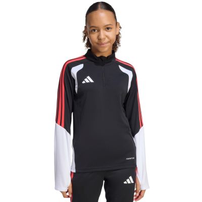 adidas Tiro 26 Competition Training Top Kids Sweatshirt Black, White, and Red KC3783