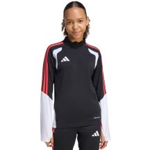adidas Tiro 26 Competition Training Top Kids Sweatshirt Black, White, and Red KC3783