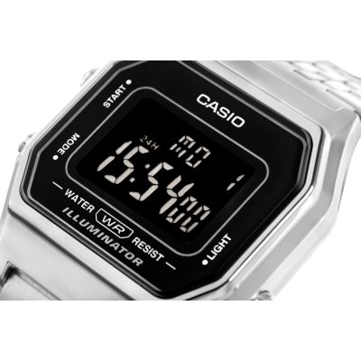 4. CASIO Vintage LA680WA-1BDF Women's Watch + BOX