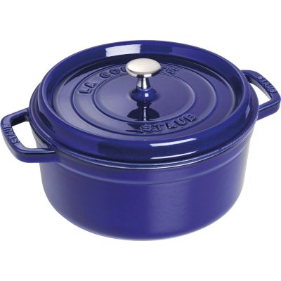 9. Staub 40510-283-0 Casserole Pot 3.8 l Blue