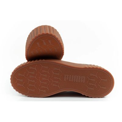 9. Puma women's sports shoes sneakers Carina 3.0 leather black fashionable