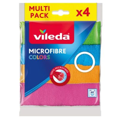 2. Vileda Microfiber Cloth COLORS 4 pcs.