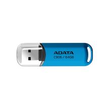 ADATA AC906-64G-RWB USB Flash Drive 64GB USB Type-A 2.0 Blue, Transparent