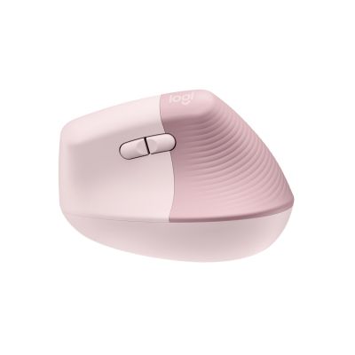 21. Logitech Lift Vertical Pink mouse