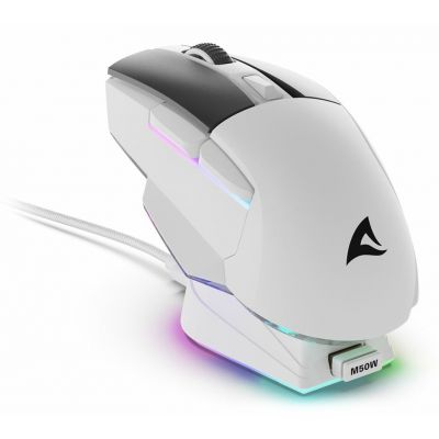 7. Sharkoon SGM50W Gaming Mouse Right Side RF Wireless + USB Type-A Optical 6400 DPI