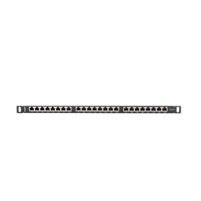 9. Lanberg Patch Panel PPS6-0024-B (0.5U; Cat. 6)