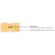 EmiterNet universal optical cable flat drop FRP JV(ZN)H 2E 9/125 G.657A1 Z043B LSZH (2000m reel) black