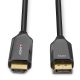 5. Lindy 40931 2m HDMI Type A (Standard) DisplayPort Cable Adapter Black