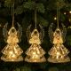 3. DECORATIVE ANGEL ACRYLIC 9CM LED 3 PCS