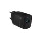 6. NATEC CHARGER RIBERA GAN 1X USB-A + 1X USB-C 30W BLACK NUC-2141