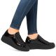 2. Rieker W N2501-00 black wedge shoes