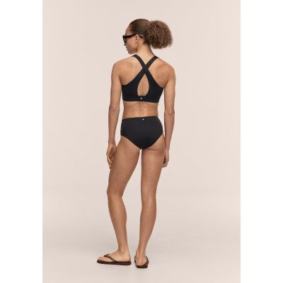 5. CASALL High Waist Bikini Hipster Swim Briefs, Black