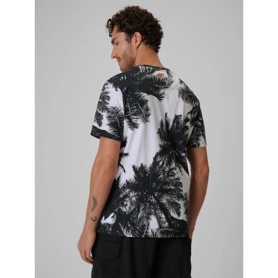2. Men's regular printed T-shirt 4F 4FRSS26TTSHM4302-20A