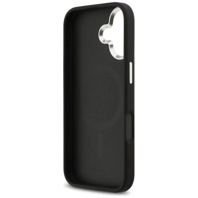 7. Guess 4G Triangle Logo MagSafe case for iPhone 17 - black