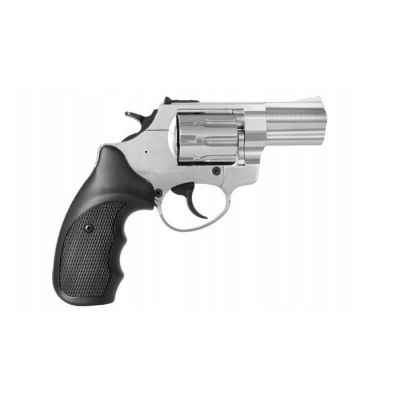 2. ZORAKI R1-K6L BAS blank alarm and signal revolver, 2.5" barrel, cal. .22 Long Blank, flash chrome (R1256MNP-BAS)