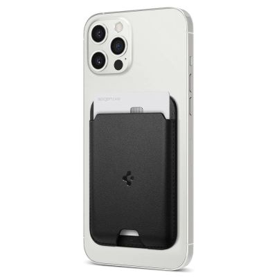 9. Spigen Valentinus Magnetic Wallet with MagSafe - Black