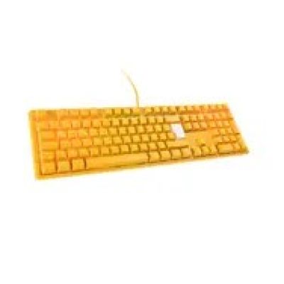 10. Ducky One 3 Yellow Gaming Keyboard USB German Yellow