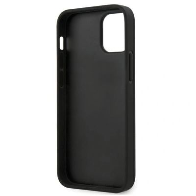6. BMW M Collection PU Carbon Stripe Case for iPhone 12 mini - Black