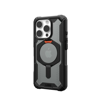 6. UAG Plasma XTE Magsafe Protective Case with Stand for iPhone 16 Pro Compatible with MagSafe (Black/Orange)