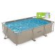 VIRTUFIT RECTANGULAR SWIMMING POOL 300 x 210 CM WITH FILTER PUMP BEIGE