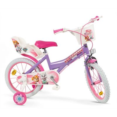 6. Children's bike 16" Paw Patrol Violet 1680 Girl