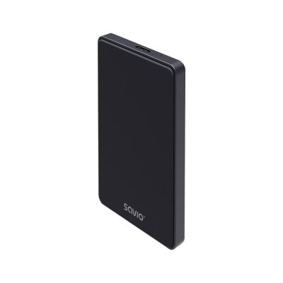 8. SAVIO EXTERNAL CASE FOR 2.5" HDD/SDD, USB 3.0, AK-65