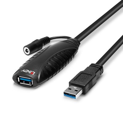6. Lindy 43156 USB Cable USB 3.2 Gen 1 (3.1 Gen 1) 10m USB A Black