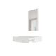 3. Dressing table with mirror PAFOS 80x41.6x100 white matt