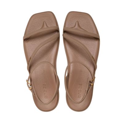 4. Crocs Miami Ankle Strap Women's Sandals Brown 212256 2JJ