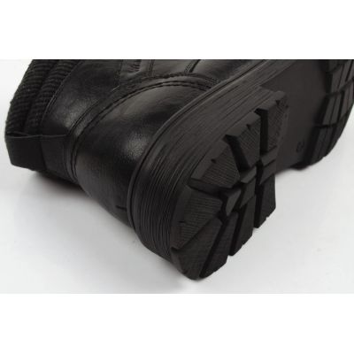 6. Wrangler men's shoes Gillen Fur ankle boots black insulated fashionable ankle boots