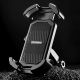 12. Rockbros 25210032001 Handlebar Phone Holder for Bikes - Black
