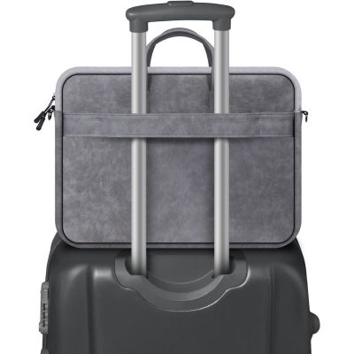 4. DEFENDER SOLID LEATHER BAG 15.6" 26088