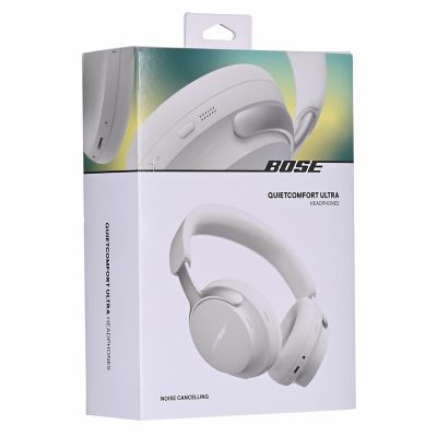 11. Bose QC Ultra white headphones