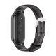 2. Tech-Protect Leatherfit strap for Xiaomi Smart Band 8 / 8 NFC - black