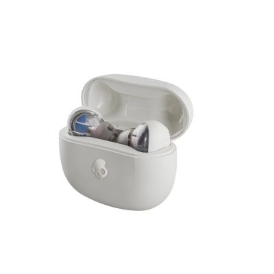 3. Skullcandy Rail True Wireless Bone/Orange Glow Headphones