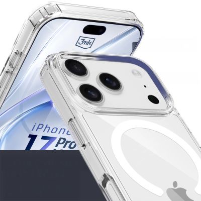 17. 3mk Armor MagCase for iPhone 17 Pro Max - Transparent