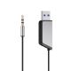 5. SAVIO TRANSMITER AUX, USB, BLUETOOTH 5.3, HANDS-FREE FUNCTION, TR-16