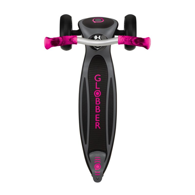 7. Globber Master Prime 3-Wheel Scooter / Black - Neon Pink 664-110
