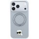 3. Karl Lagerfeld with Ring Stand 360 Karl Head Pin MagSafe Case for iPhone 18 Pro Max / 17 Pro Max - Gray