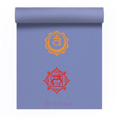 10. GAIAM Chakra 4 MM 55321 yoga mat