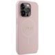 4. Guess GUHMP13LPSAHMCP case for iPhone 13 Pro / 13 - pink Saffiano MagSafe