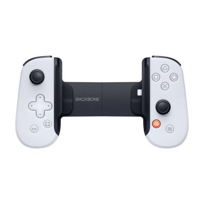 3. Backbone One Controller for iPhone, PlayStation Edition, White, Lightning