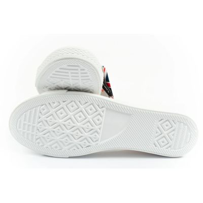 9. Lee Cooper shoes women's sneakers sporty white slip-on ballet flats