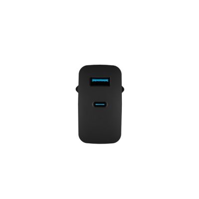 7. NATEC CHARGER RIBERA GAN 1X USB-A + 1X USB-C 45W BLACK NUC-2143