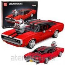 Construction Blocks Sports Car Charger Red 1869 pcs.