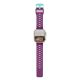 UAG Civilian – silicone strap for Apple Watch 44mm–49mm (Apple Watch 4–11, SE 1–3, Ultra 1–3) (deep purple synth / aqua)