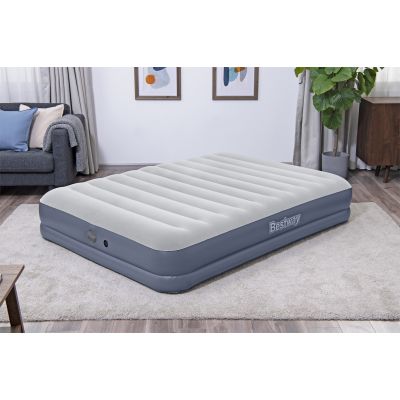 8. Bestway 6716T Air Mattress Double Mattress Blue, Gray