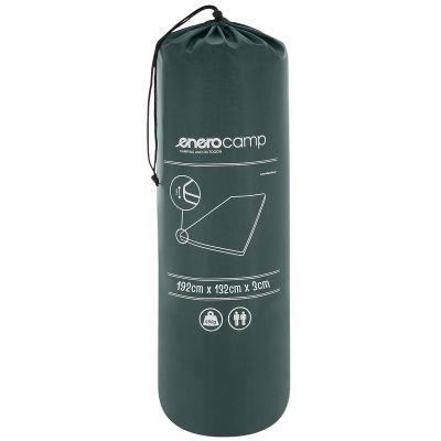 4. SELF-INFLATION MAT 192X132X3CM GREEN ENERO CAMP