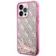 2. Guess GUHCP14LLC4PSGP iPhone 14 Pro 6.1" pink/pink hardcase Liquid Glitter 4G Transculent
