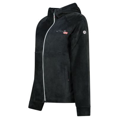 5. Geographical Norway ULOTTA BLACK LADY 047-1 Women's Fleece Jacket (WZ8181F/GN-BLACK)
